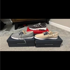 BRAND NEW SHOE HAUL SIZE 10 Tommy Hilfiger and new balance mens